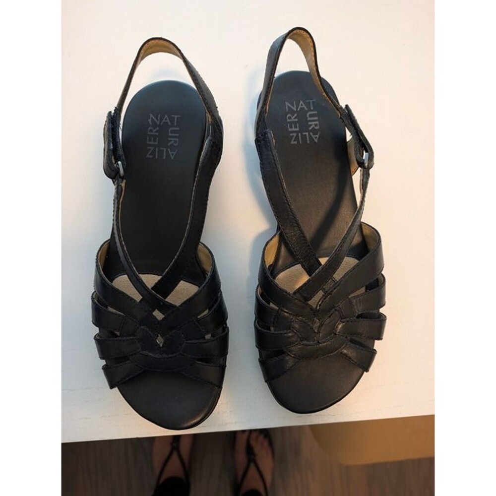 Naturalizer Neka Woven Leather Sandals